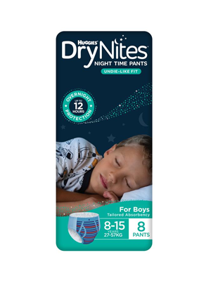 Huggies Dry Nites Boy 8-15