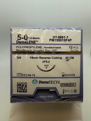 DEMELENE 5/0 19mm 3/8C R/C