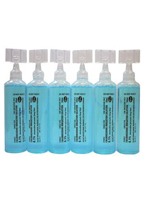 Pfizer Chlorhexidine Irrigation Solution 0.1% 30ml Steritube Ampoules