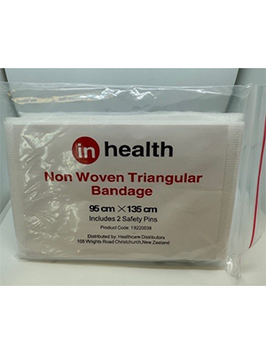 Inhealth Triangular Non-woven Bandage