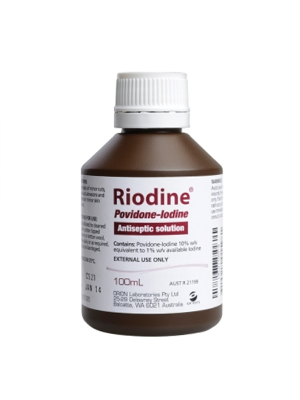 Riodine Antiseptic Liquid  100ml