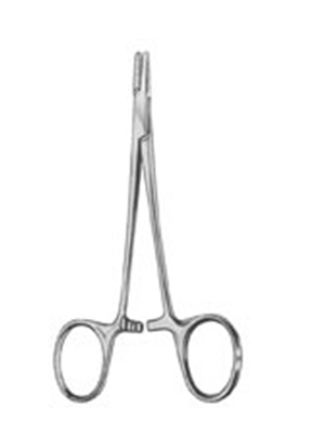 Halsey Needle Holder 13cm Serrated Jaw