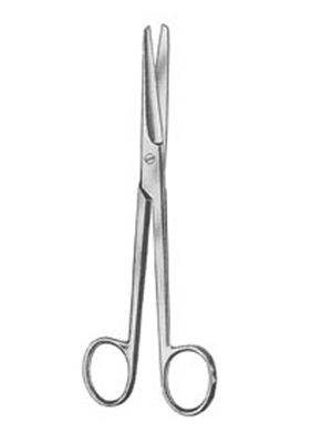 Mayo Operating Scissor Str BL/BL 14.5cm