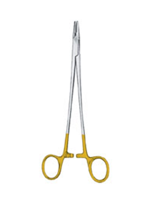 Crile-Wood Needle Holder TC 15cm