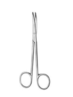 Metzenbaum Scissors- Bl Bl, Curved, 14.5 Cm