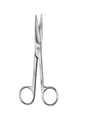 Standard Operating Scissors Straight Sh/sh 13cm