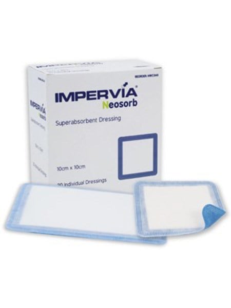 Impervia Neosorb ABS 20x20cm 25s