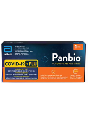 Panbio™ COVID-19/Flu A&B Panel Self Test - 1 Test
