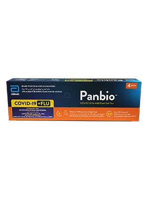 Panbio™ COVID-19/Flu A&B Panel Self Test - 4 Pack