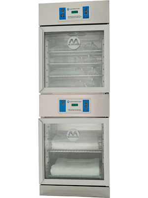 Malmet 105L Combination Fluid + Blanket Warming Cabinet - Freestanding