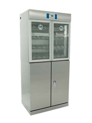 Malmet 260L Double Fluid Warming Cabinet - Freestanding