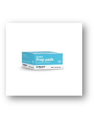 70% Alcohol Prep Pads (6cm x 6cm)