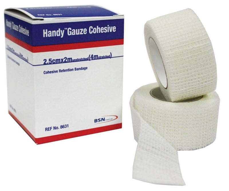 BSN Handygauze Cohesive Bandage 2.5cm x 4m 