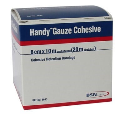 BSN Handygauze Cohesive Bandage 8cm x 20m 