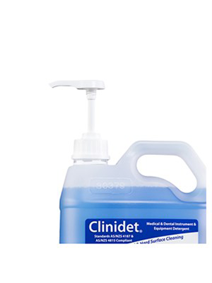 Clinidet Dispenser Pump 8ml In 5L Bottle Lid