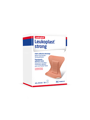 Leukoplast Strong Fabric Strips 5 x 4.4cm