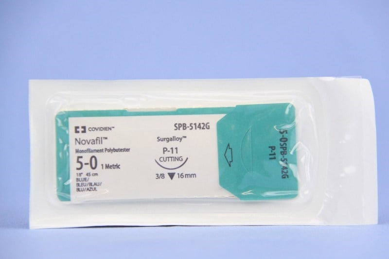 Novafil Suture 5/0 CE-13 45cm (blue)