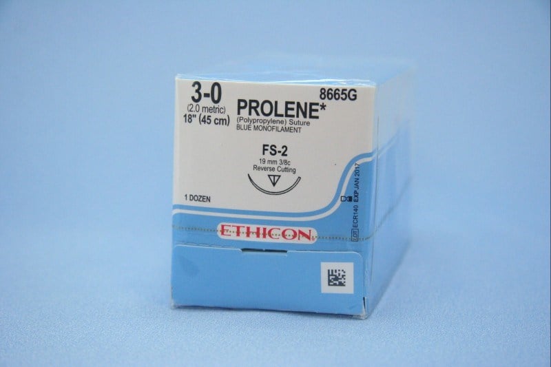 Ethicon Suture Prolene 3/0 FS-2 45cm