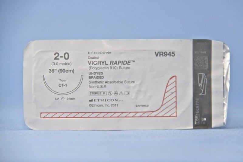 Ethicon Suture Vicryl Rapide 2/0 90cm