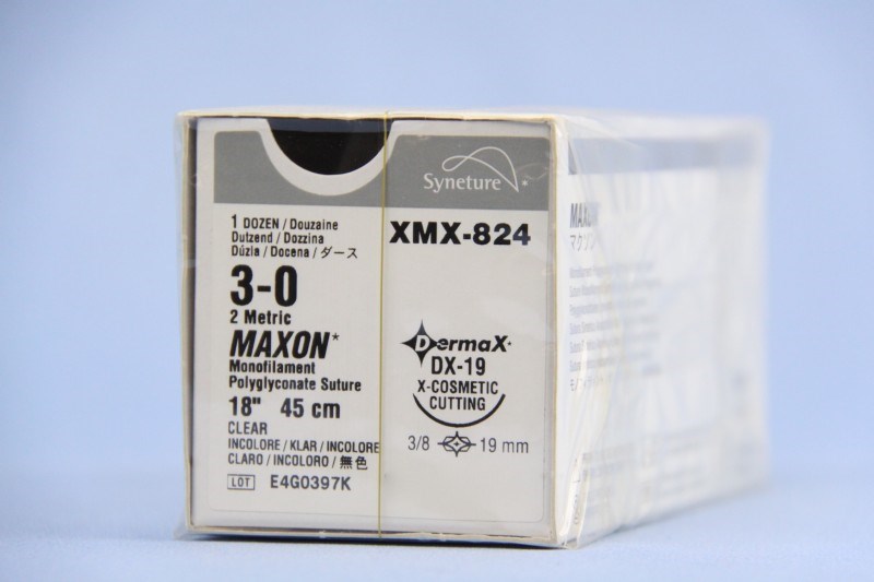 Maxon Suture 3/0 45cm (clear)