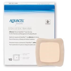 Aquacel Foam Adhesive 8cmx8cm