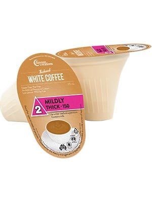 Flavour Creations White Coffee Thickened 175mL Level 2 Mildly Thick - 24 Pack