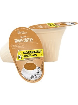 Flavour Creations White Coffee Thickened 175mL Level 3 Moderately Thick - 24 Pack