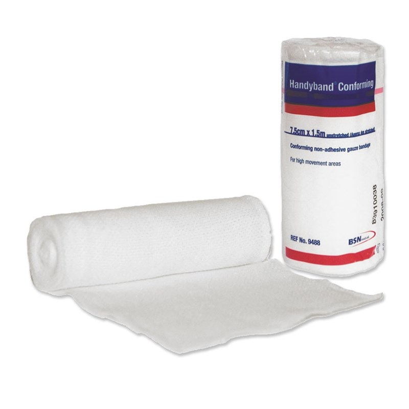 BSN Handyband Conforming Gauze Bandage 7.5cm x 1.5m 