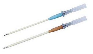 BD IV Cannula Angiocath with FEP Polymer 14g x 1.16'' (orange)