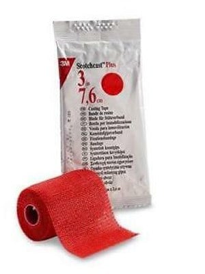 3M Scotchcast Plus 5cm x 3.6m Red 