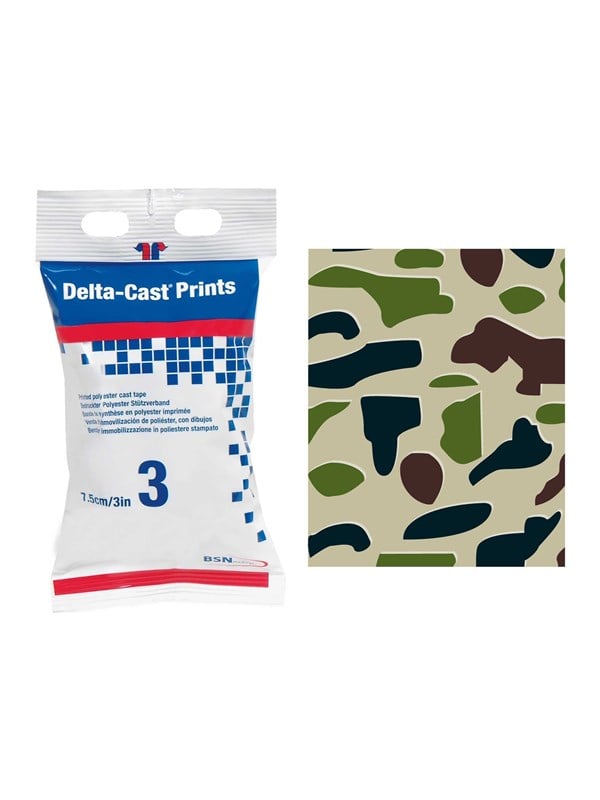 BSN Delta Cast Prints Camo 7.5cm x 3.6m