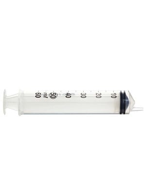 BD Syringe 60ml Luer Slip, Eccentric Tip (Plastipak)