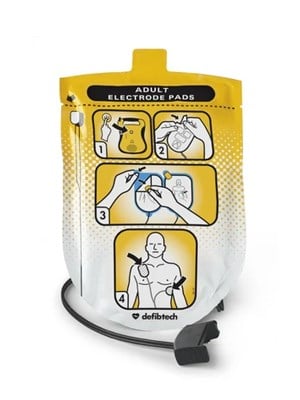 Defibtech Pads/Electrodes Adult 