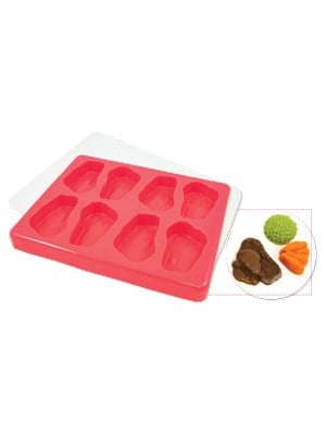 Shape It Red Meat Mould (100mL) & Lid