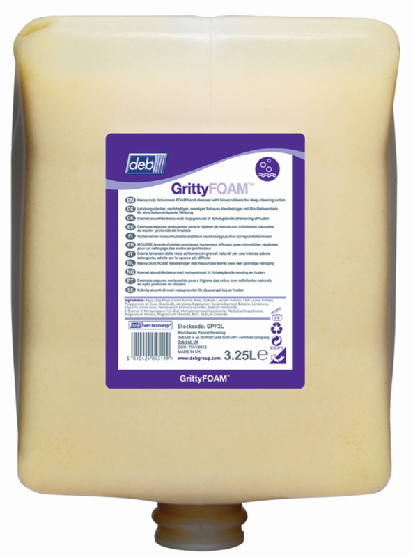 DEB Gritty Foam 3.25L