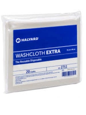 HALYARD* Washcloth Extra, 35 x 40cm, Pk20