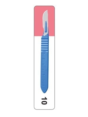 inhealth™ Scalpel Blade & Handle #10 - Box/10