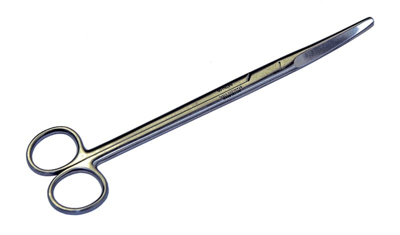 Liberty Metzenbaum Curved Tungsten Carbide Scissors 18cm