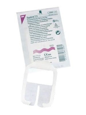 3M Tegaderm I.V. Transparent Film Dressing 8.5 x 10.5cm 